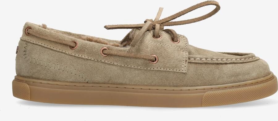 Fred de la bretoniere DONNA MOCA Sneaker Suede Taupe