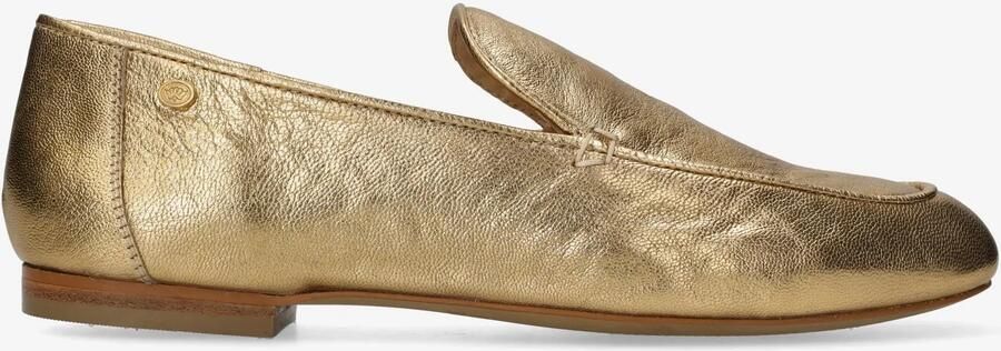 Fred de la bretoniere Elexis instapper metallic leer goud