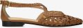 Fred de la bretoniere Ellis Cross sandaal glazed tan - Tan