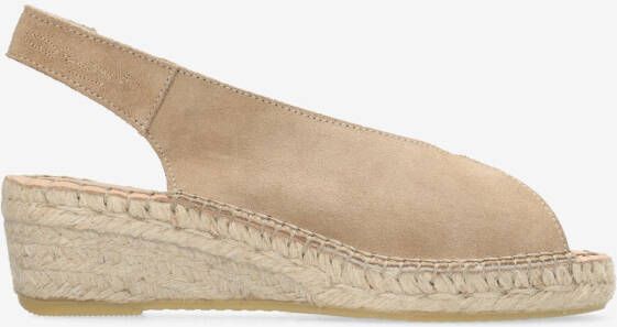 Fred de la bretoniere Espadrille Slingback Jamy Beige