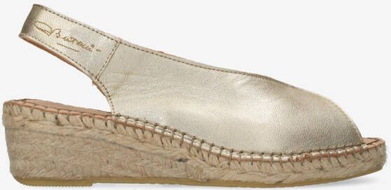 Fred de la bretoniere Espadrille Slingback Jamy Goud - Foto 2