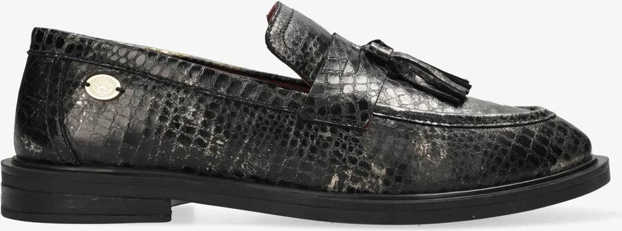 Fred de la Bretoniere Fairy Moccy Instapper Metallic Leer Zwart