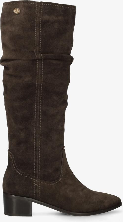 Fred de la bretoniere FROLLY ISA Boot suede Dark Brown