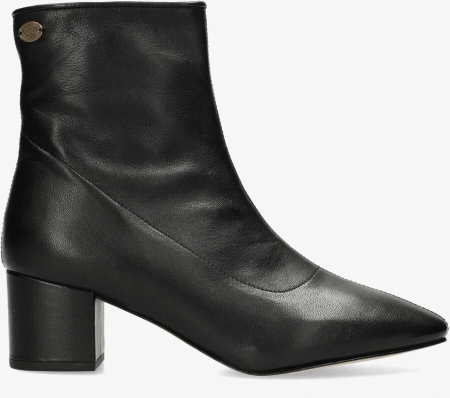Fred de la Bretoniere Enkellaarzen Galoppe Sleek Black Dames Laarzen