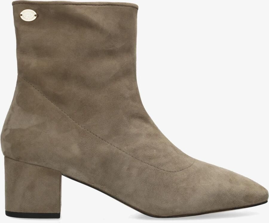 Fred de la Bretoniere Enkellaarzen Galoppe Sleek Taupe Dames Laarzen