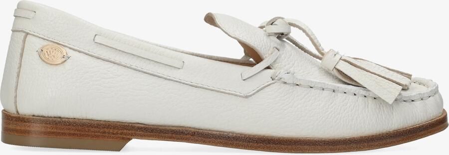 Fred de la bretoniere Gemma tassel loafers Softanil Wit