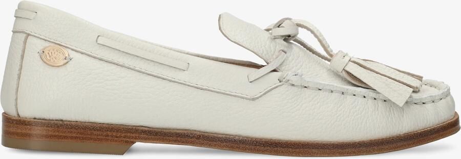 Fred de la bretoniere Gemma tassel loafers Softanil Wit