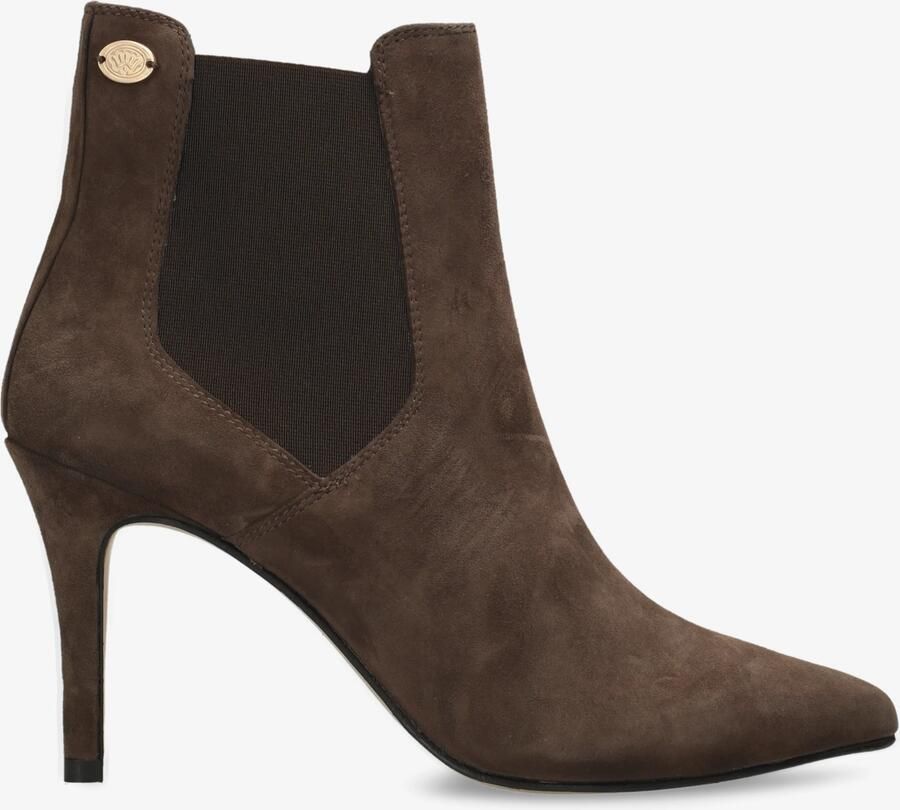 Fred de la bretoniere GIMMIES CHELSEA Ankle Boot Suede Dark Brown