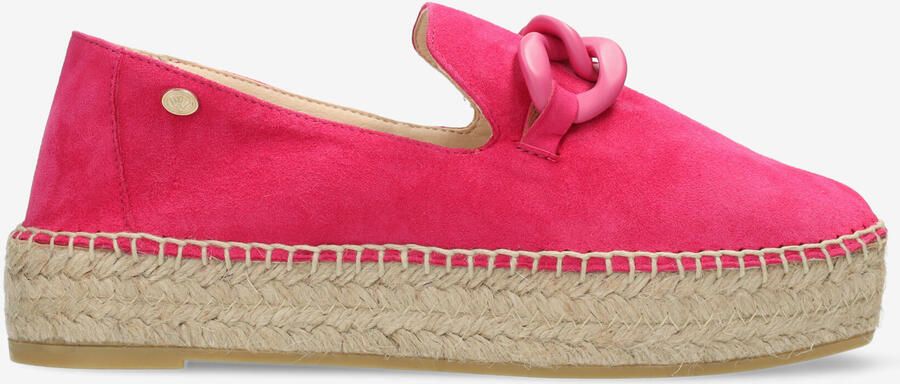 FRED DE LA BRETONIERE Espadrilles Dames June Li Suède Roze