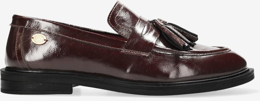 Fred de la bretoniere Loafer Fairy Moccy Bordeaux Rood