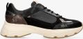 Fred de la Bretoniere Mariola Luna chunky leren sneakers zwart - Zwart
