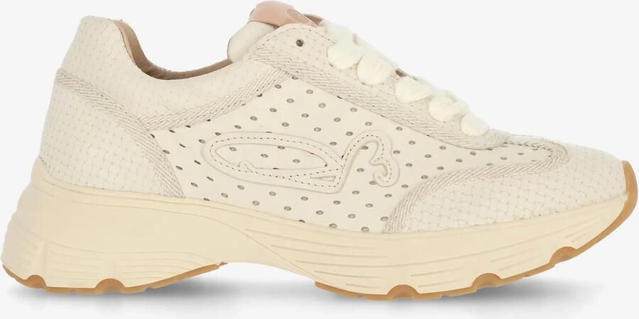 FRED DE LA BRETONIERE Lage Sneakers Dames Mariola Raffi Maat: 42 Materiaal: Leer Kleur: Wit - Foto 3