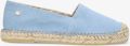FRED DE LA BRETONIERE Espadrilles Dames Mili Ana Suède Blauw - Blauw