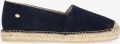 FRED DE LA BRETONIERE Espadrilles Dames Mili Ana Suède Blauw - Blauw