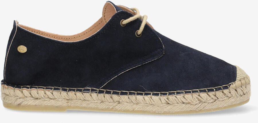 Fred de la Bretoniere Mili Luna Espadrille Suède Donkerblauw - Foto 2