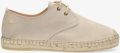 Fred de la bretoniere Mili Luna espadrille Suède Taupe - Bruin