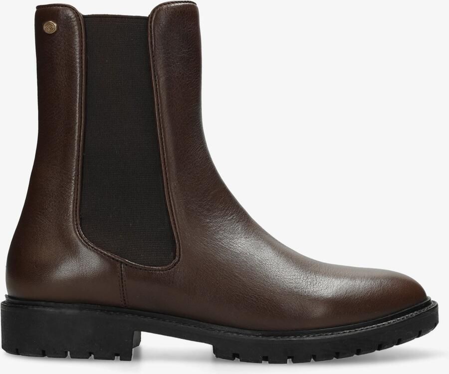 Fred de la bretoniere Mosi chelseaboot Leer Bruin