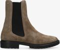 Fred de la Bretoniere Mosi Chelseaboot Suède Taupe - Taupe