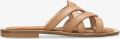 Fred De La Bretoniere Neva Slipper Sandalen zonder hak - Bruin