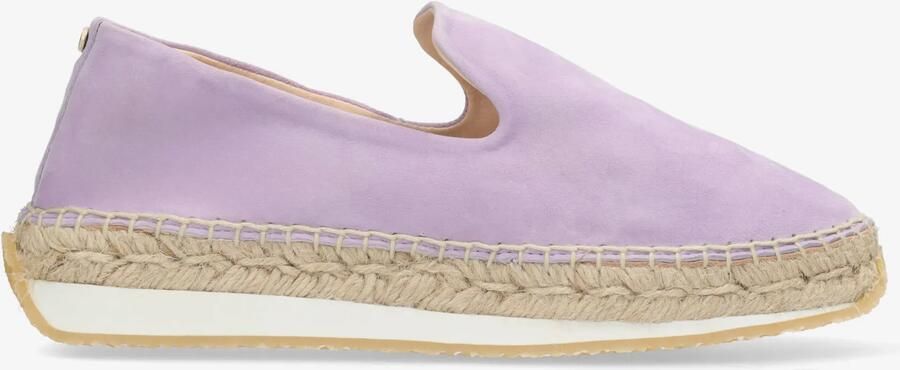 Fred de la Bretoniere Suede Nola LOA Espadrilles Purple Dames - Foto 2