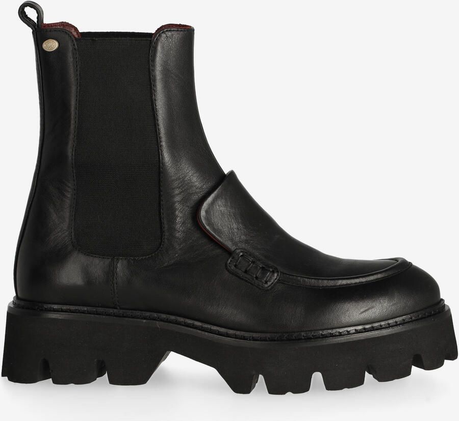 Fred de la Bretoniere Enkellaarzen Pally Gill Black Dames Laarzen