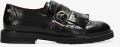 FRED DE LA BRETONIERE Loafers Dames Paris Groove Leer Zwart - Zwart