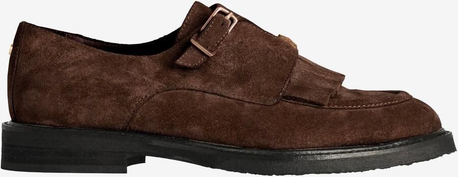 Fred de la bretoniere PARIS JAY shoe suede Dark Brown