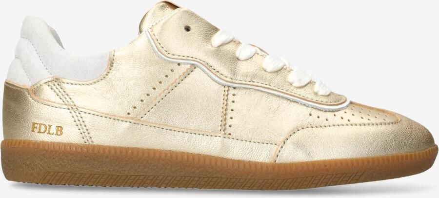 FRED DE LA BRETONIERE Lage Sneakers Dames Pearl Reza Maat: 37 Materiaal: Leer Kleur: Goud - Foto 3