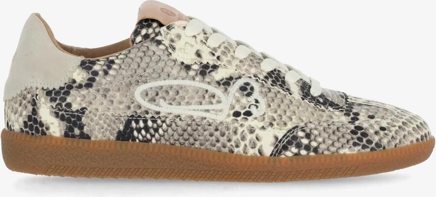 FRED DE LA BRETONIERE Lage Sneakers Dames Pearl Sign Maat: 42 Materiaal: Leer Kleur: Beige - Foto 8