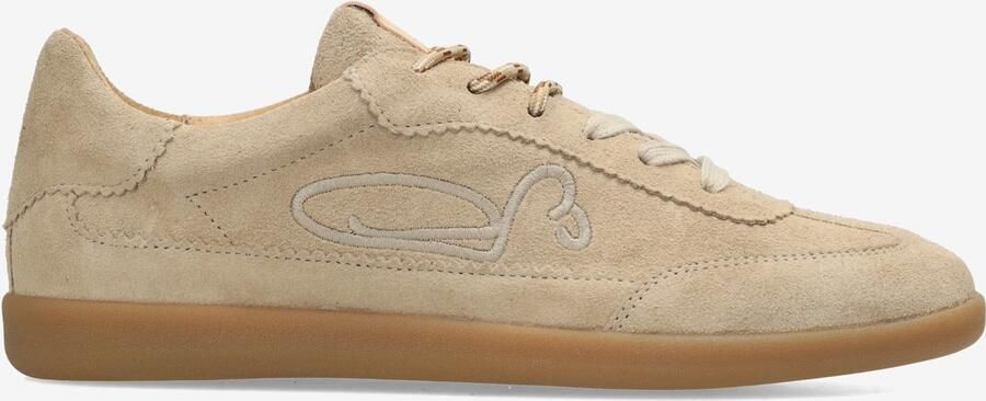 FRED DE LA BRETONIERE Lage Sneakers Dames Pepper Sign Maat: 39 Kleur: Camel - Foto 2
