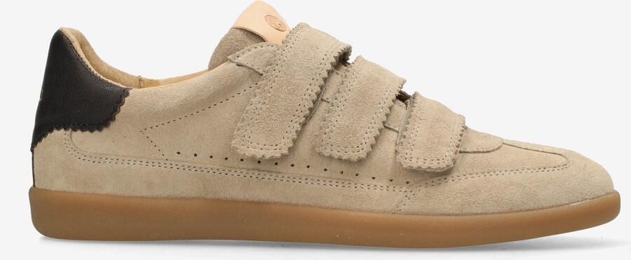 Fred de la bretoniere PEPPER VALENCIA Sneaker suede Taupe