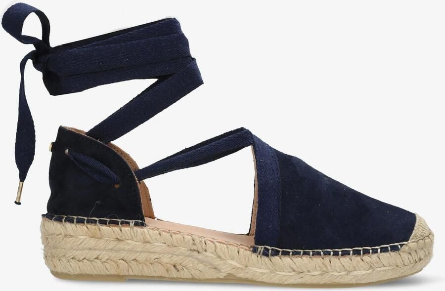 FRED DE LA BRETONIERE Espadrilles Dames Romi Luz Suède Blauw