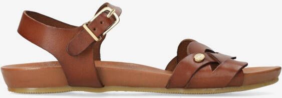Fred de la Bretoniere Sandalen Clover Jessy Cognac