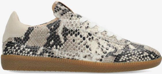 FRED DE LA BRETONIERE Lage Sneakers Dames Pearl Sign Maat: 38 Materiaal: Leer Kleur: Beige - Foto 5