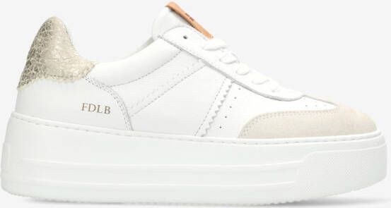 FRED DE LA BRETONIERE Lage Sneakers Dames Vajen Babs Maat: 37 Materiaal: Leer Kleur: Wit - Foto 3