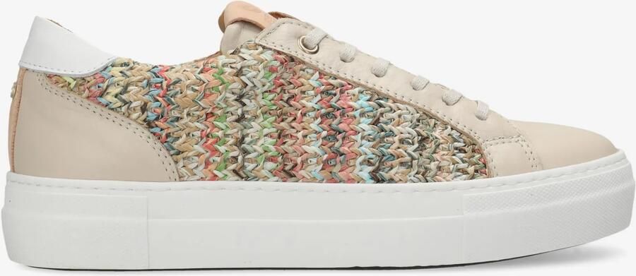 Fred de la bretoniere STORM LUCA Sneaker raffia White Off White - Foto 6
