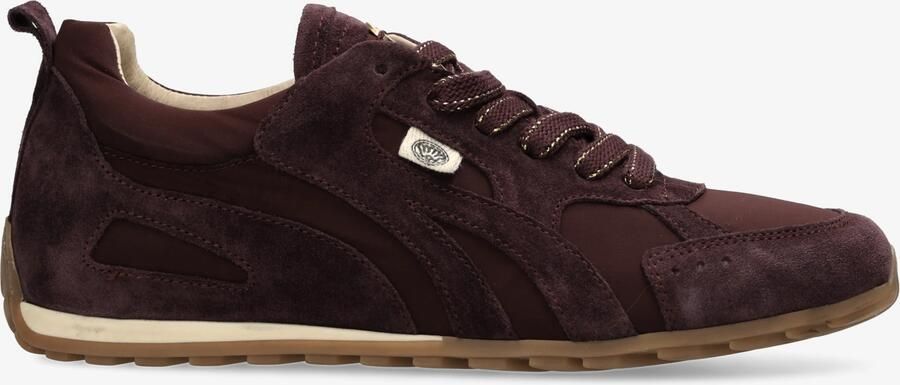 Fred de la bretoniere Uta More sneaker Nylon Bordeauxrood