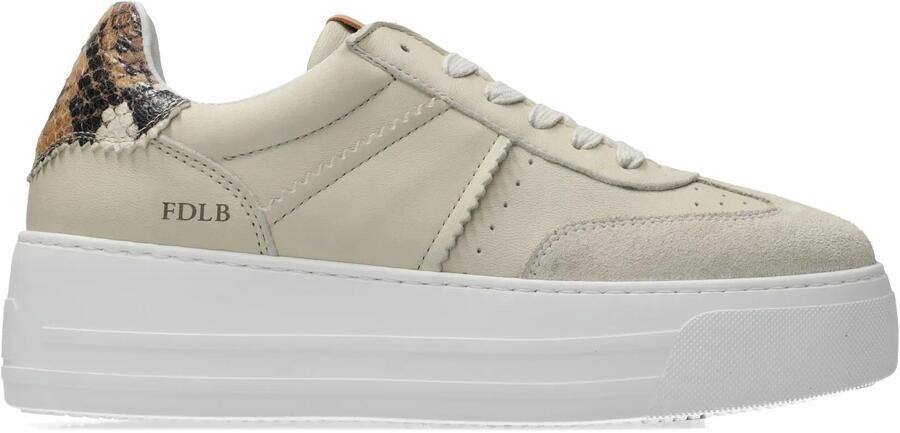 FRED DE LA BRETONIERE Lage Sneakers Dames Vajen Babs Maat: 40 Materiaal: Leer Kleur: Beige - Foto 4