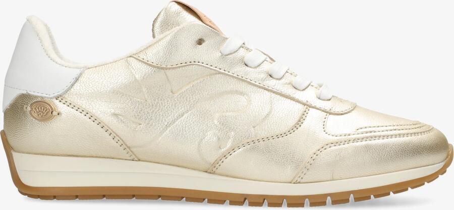 Fred de la bretoniere Vlora Sign sneaker metallic goud
