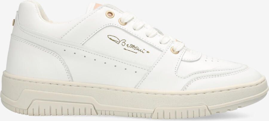 FRED DE LA BRETONIERE Lage Sneakers Dames Yara Mega Leer Wit - Foto 6