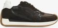 Fred de la Bretoniere Yentl Sign sneakers donkerbruin wit - Donkerbruin