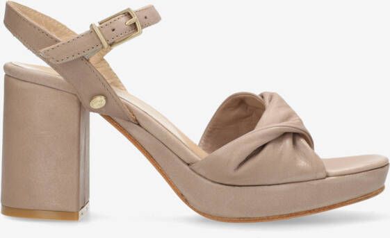 Fred de la bretoniere Heeled Sandal Upp Taupe