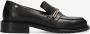 Fred de la Bretoniere 120010127 Loafers Instappers Dames Zwart - Thumbnail 3
