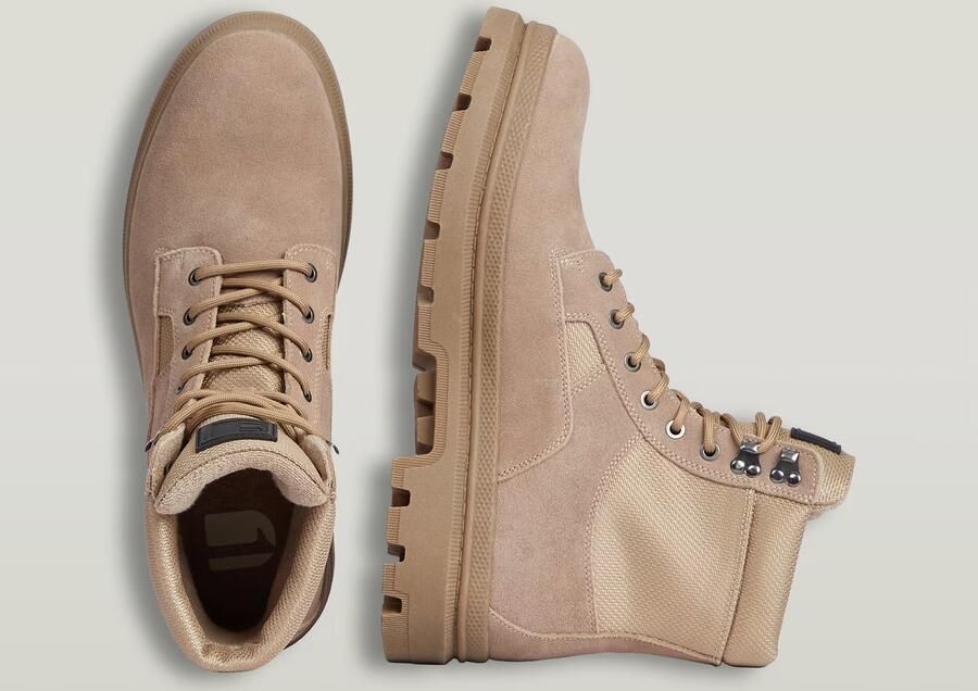 G-Star RAW Arron High Tunnel Boots Beige Heren - Foto 4