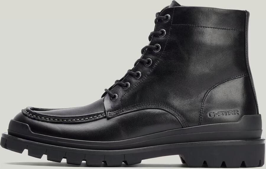 G-Star RAW Blake Moc Mid Lea Laarzen Zwart Heren