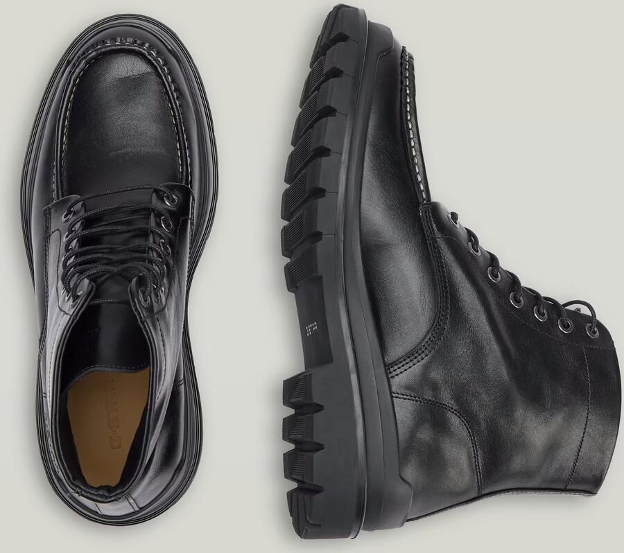 G-Star RAW Blake Moc Mid Lea Laarzen Zwart Heren - Foto 3
