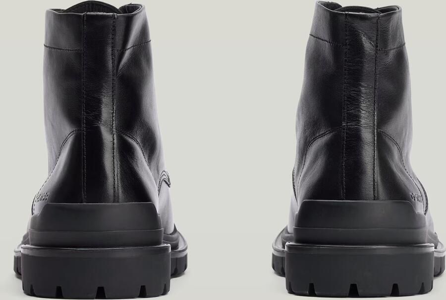 G-Star RAW Blake Moc Mid Lea Laarzen Zwart Heren - Foto 4