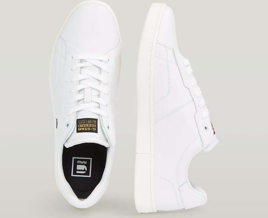 G-STAR Raw Cadet Lage sneakers Leren Sneaker Heren Wit - Foto 5