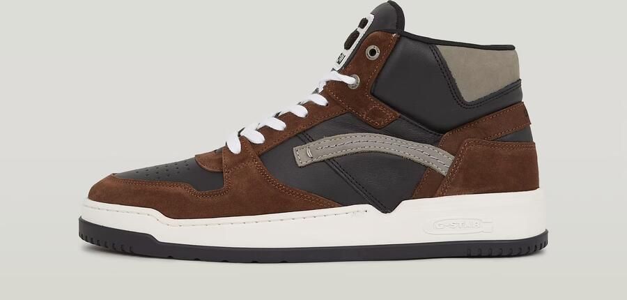 G-Star RAW Grid Mid BSC Sneakers Zwart Heren