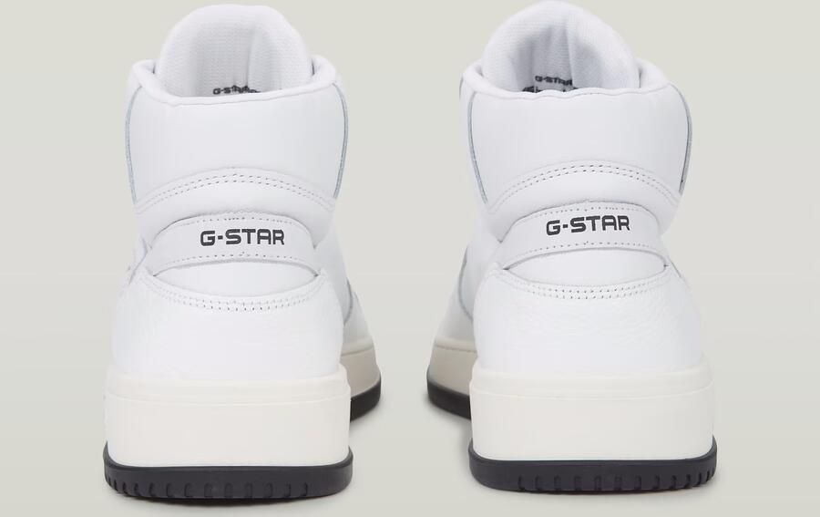 G-Star RAW Grid Mid Lea Sneakers Wit Heren - Foto 4